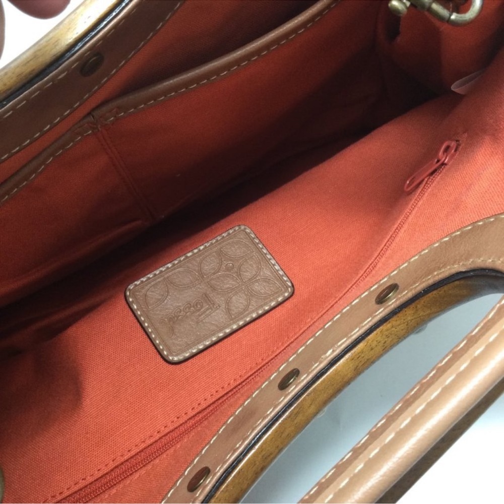 FOSSIL CROSSBODY STRIPES Rainbow PURSE - HAND BAG - Picture 14 of 16